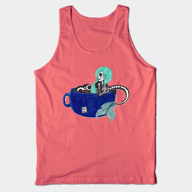 Boo-tea Tank Top by nannonthehermit